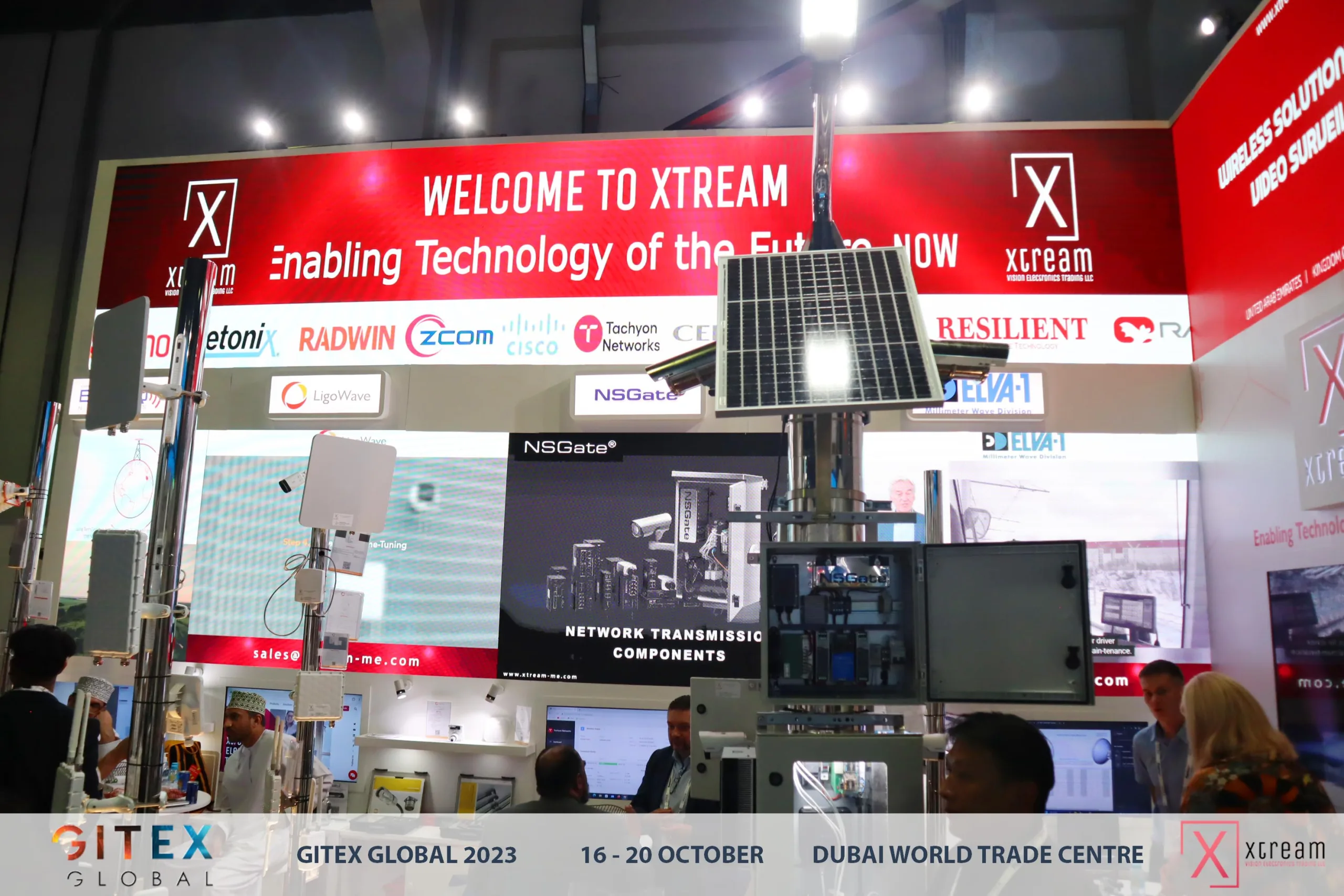 The Xtream stand at GITEX Global 2023