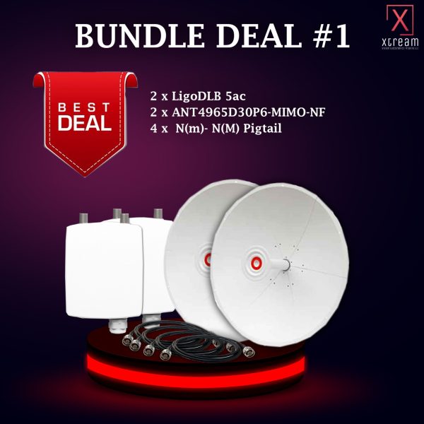 Deal #1 | Ligo DLB 5ac | ANT4965D30P6-MIMO-NF | N(m)- N(M) Pigtail