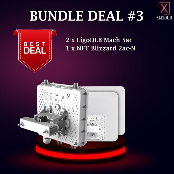 Deal #3 | 2 x LigoDLB Mach 5ac | 1 x NFT Blizzard 2ac-N |