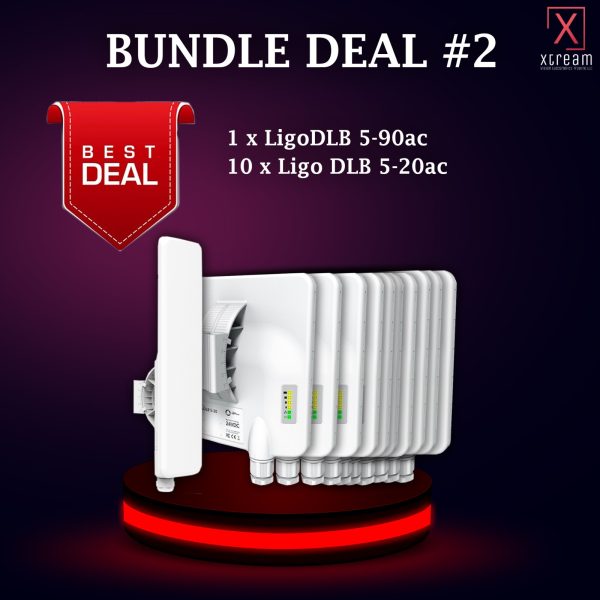 Deal #2 | 1 x LigoDLB 5-90ac | 10 x LigoDLB 5-20ac