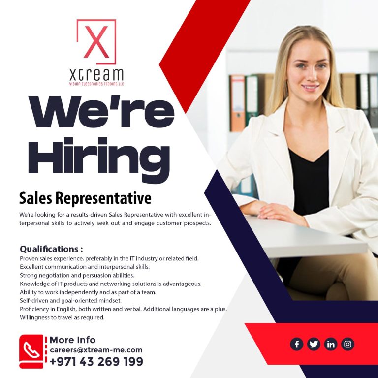Sales Job in Dubai