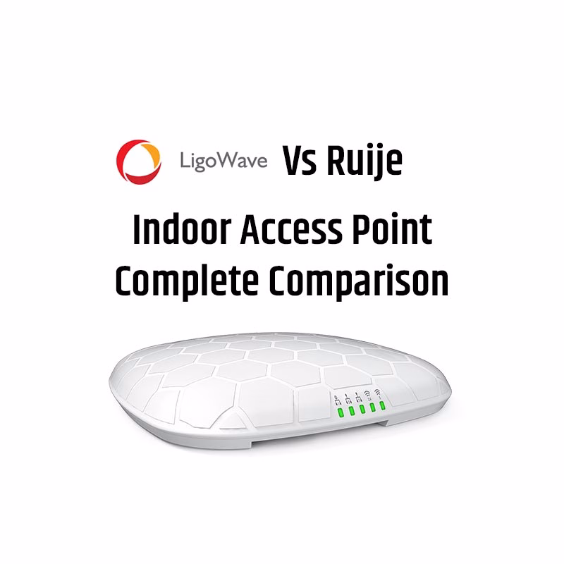 Rujie Indoor Access Point vs LigoWave NFT 2ac: Complete Comparison Guide