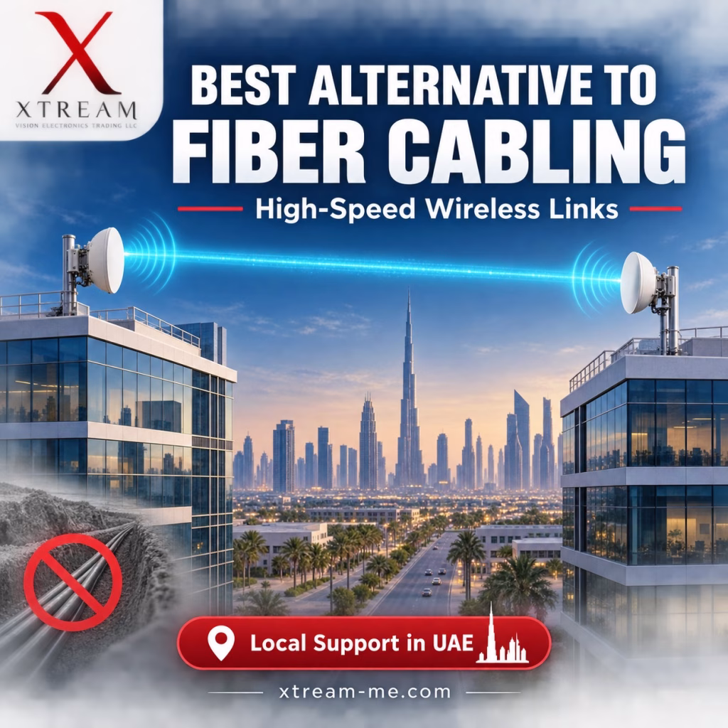 The Best Alternative to Fiber Cabling High-Speed Wireless Links in the UAE